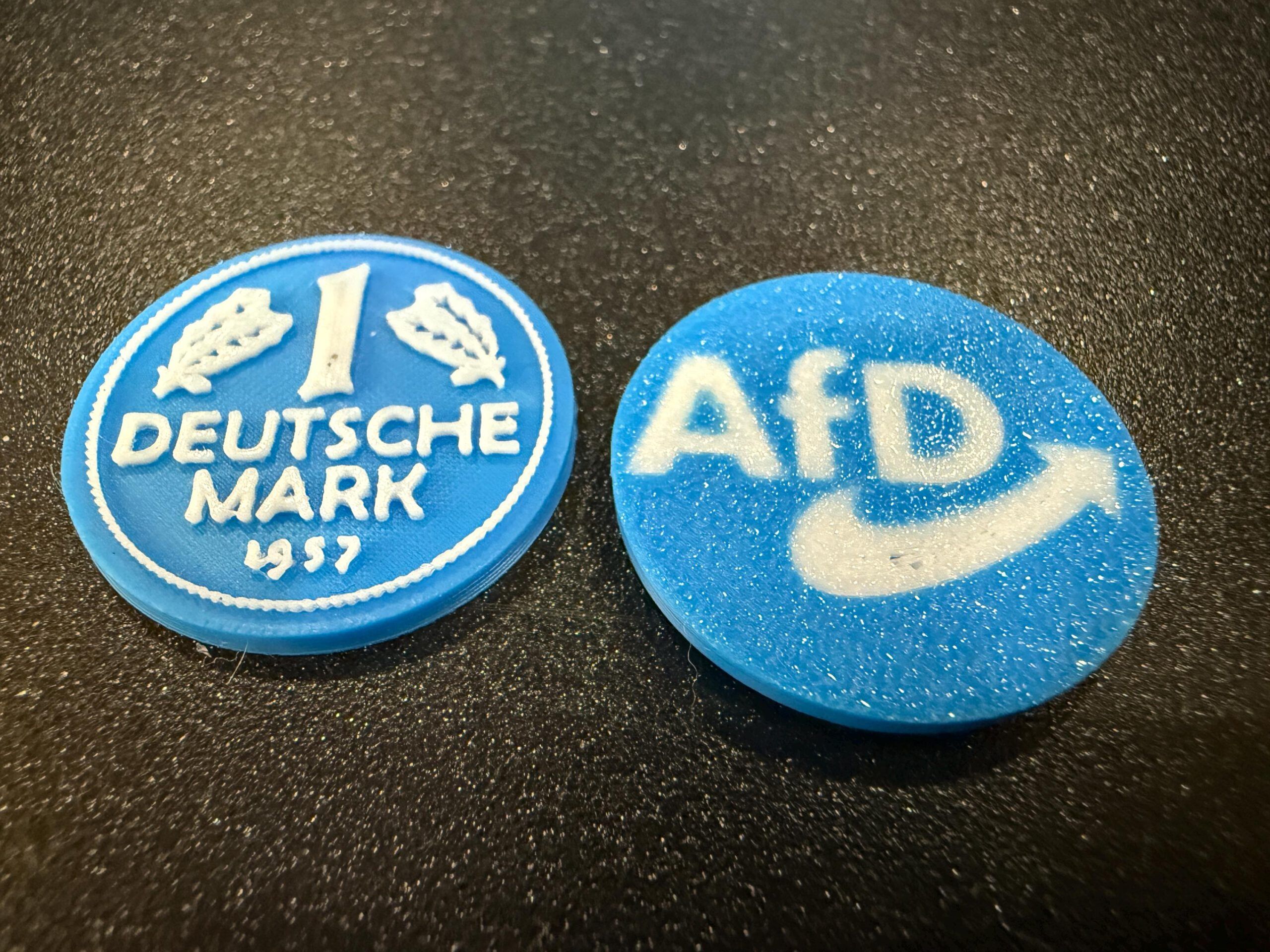 AFD - Starterset - Schlüsselanhänger & Einkaufswagenchips - Alternative für Deutschland – Bild 7